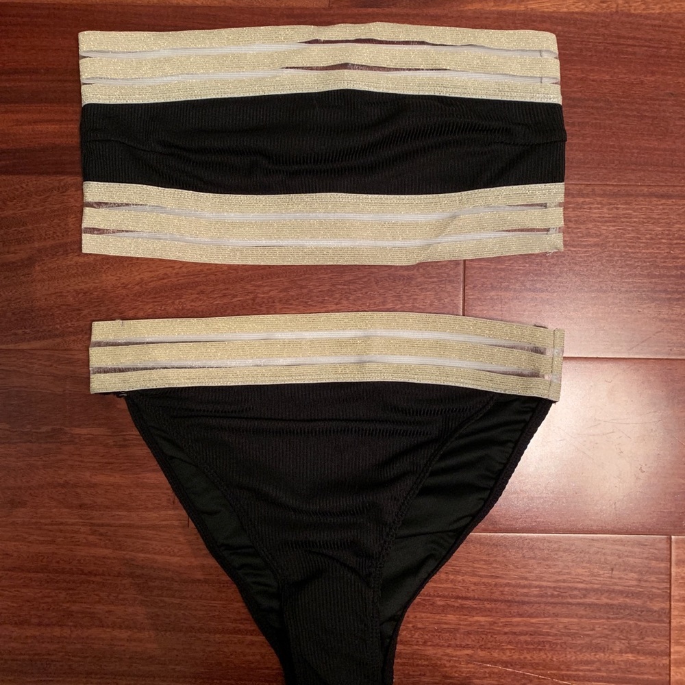 Black/gold Bikini